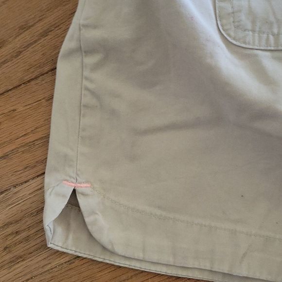 Lands End Girls khaki shorts size 10/12 plus girls - Picture 4 of 4